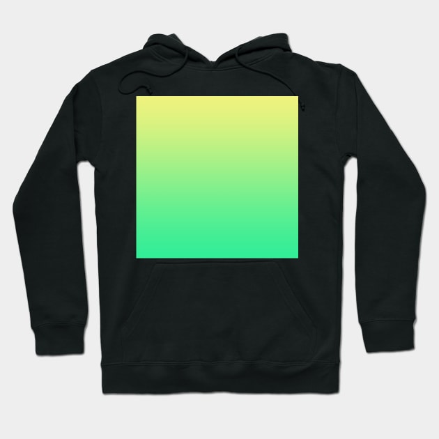 Yellow to Green Gradient Hoodie by Whoopsidoodle